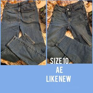 American Eagle Outfitters Women's Medium Blue Skinny Jeans